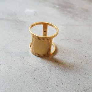 Madewell Etched Ring